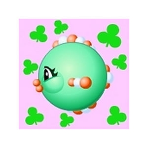 Green Shamrock Bubblebaby